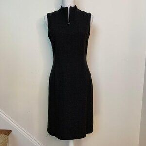 Elegant Black Sleeveless Dress